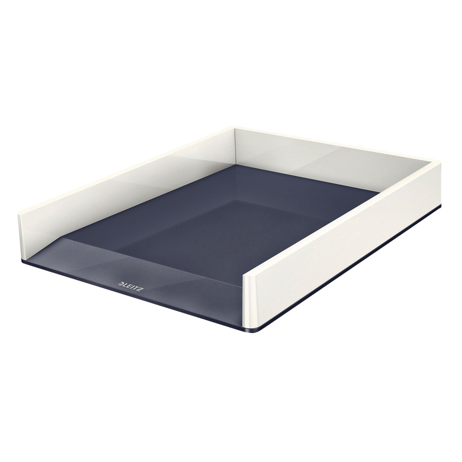 Leitz - Vassoio per lettere Wow A4 bianco/grigio