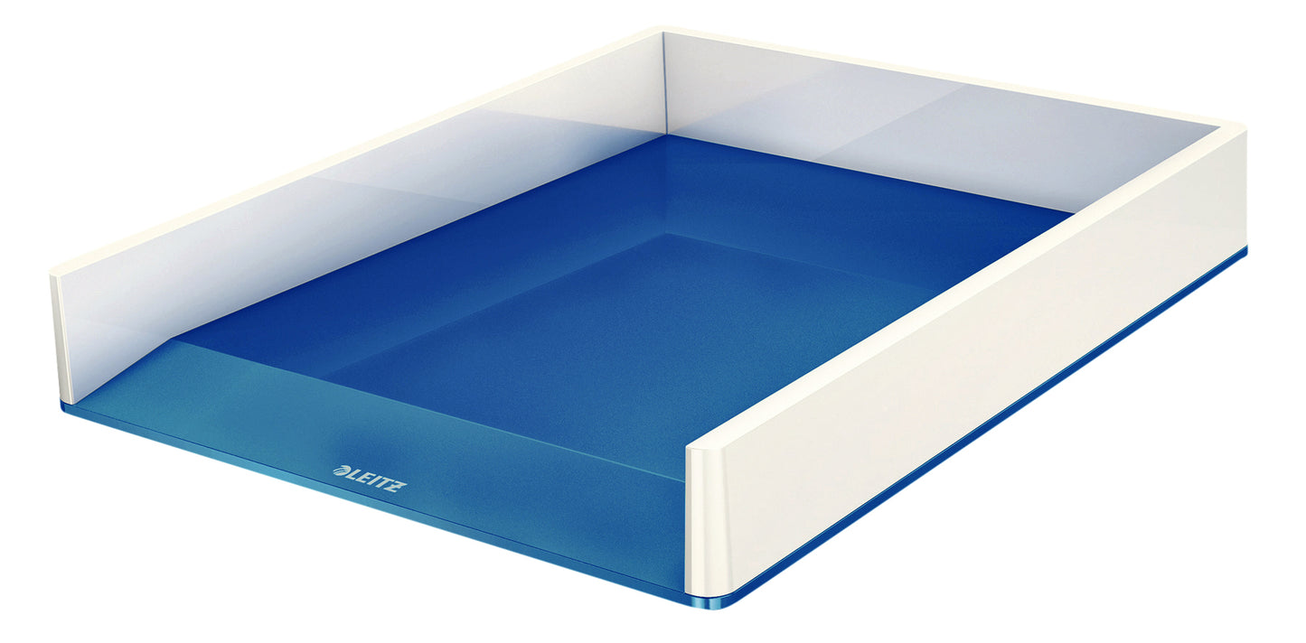 Leitz - Letter box WOW white/blue | 4 pieces