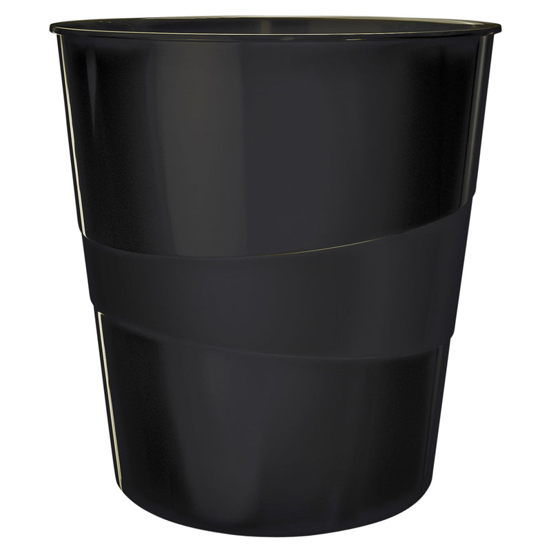 Leitz -  Papierbak  wow 15 liter zwart | 6 stuks