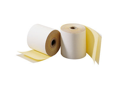 Klika - Duplo printer roll 76x70x12 white/yellow 80 pieces