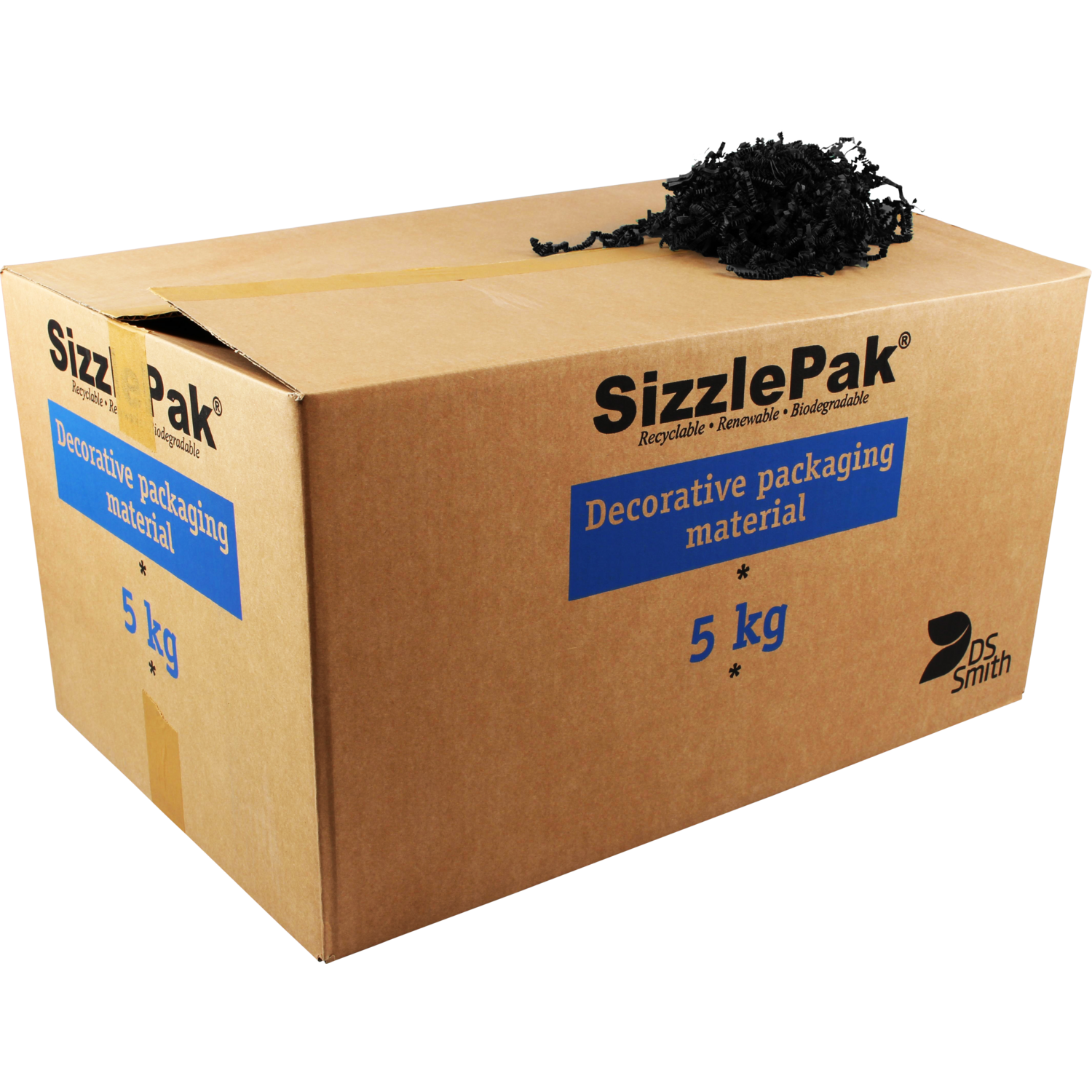 SizzlePak -  ® Vulmateriaal | papier | 5kg | zwart | 5 kg
