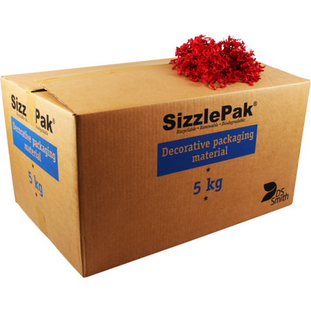 SizzlePak® - Materiale di riempimento | carta | 5 kg | rosso intenso