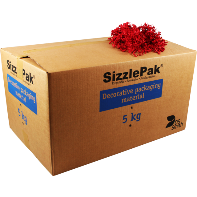 SizzlePak® - Matériau de remplissage | papier | 5 kg | rouge profond