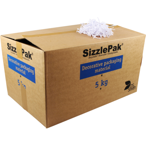 Matériau de remplissage SizzlePak® | Papier | 5 kg | blanc