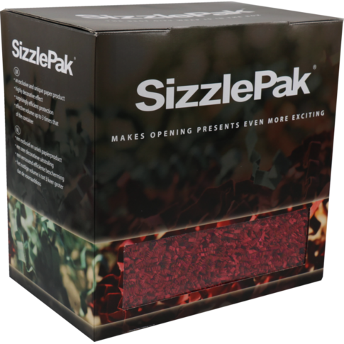 Sizzlepak® - Matériau de remplissage Sizzlepak® | papier 1,25 kg | rouge