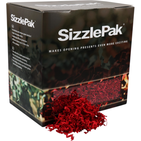 Sizzlepak® - Matériau de remplissage Sizzlepak® | papier 1,25 kg | rouge