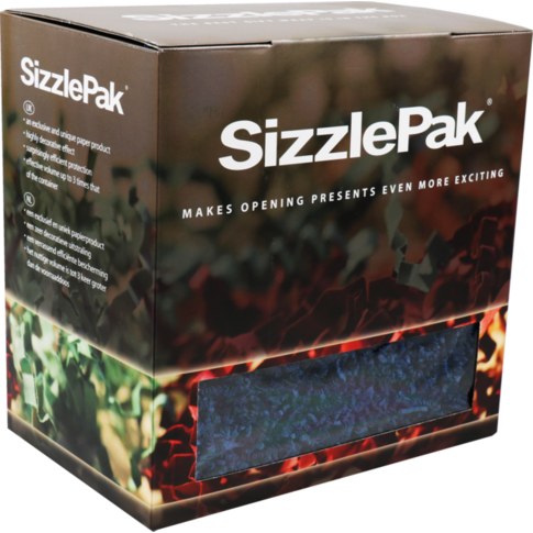 Matériau de remplissage SizzlePak® | Papier | 1,25kg | bleu