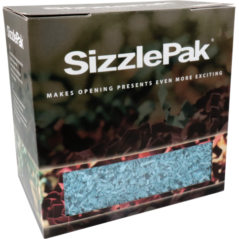 Matériau de remplissage SizzlePak® | Papier | 1,25 kg | bleu ciel