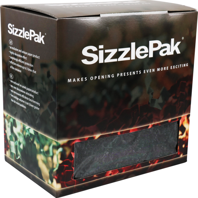 Sizzlepak® - Matériau de remplissage Sizzlepak® | papier 1,25 kg | noir