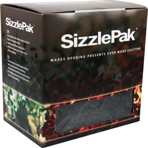Sizzlepak® - Sizzlepak® Füllmaterial | Papier 1,25 kg | Schwarz