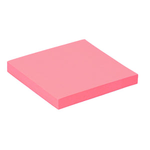 Quantore - Memo pad 76x76mm pink 100 sheets