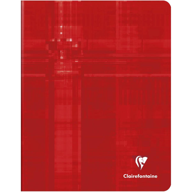 Clairefontaine - schrift Metric, ft 16,5 x 21 cm, geruit 5x5 mm, rood