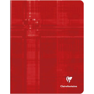 Clairefontaine -  schrift Metric, ft 16,5 x 21 cm, geruit 5x5 mm, rood