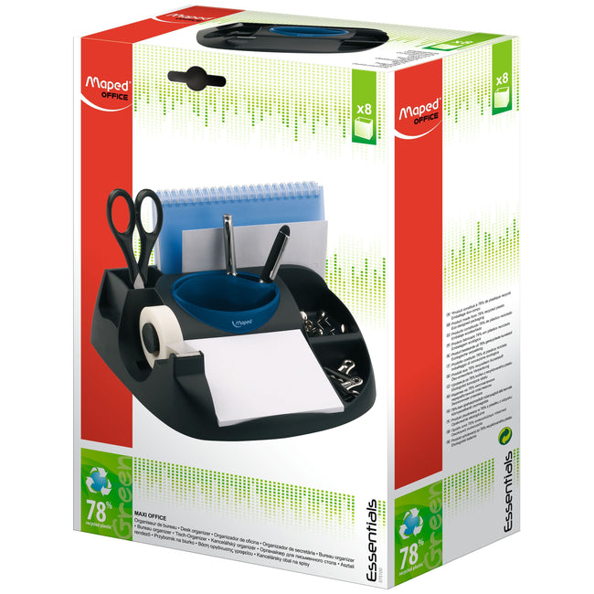 Maped -  Bureau organizer  essentials green maxi zwart