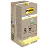 Post-it - Blocco note 654 76x76mm riciclato giallo pastello 16 pezzi