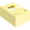 Post-it - Memo pad 660 line 102x152mm canary yellow | 6 pieces