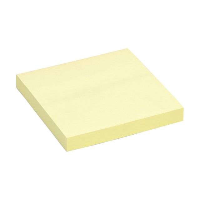 Quantore - Mémoblok 76x76mm jaune | 120 pièces