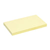 Quantore - Memo pad 76x127mm yellow 100 sheets | 6 pieces