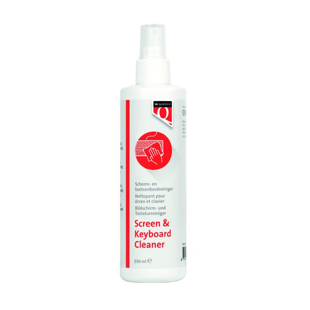 Quantore - Spray limpiador pantalla/teclado 250ml
