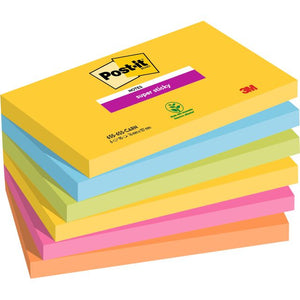 Post-it - Blocco note 655 super adesivo 76x127mm carnevale