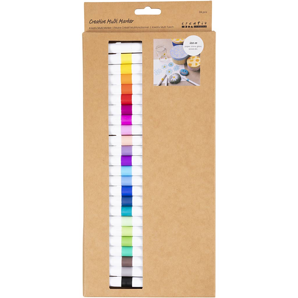 Creativ Company -  Multistift  4mm set 24 kleuren