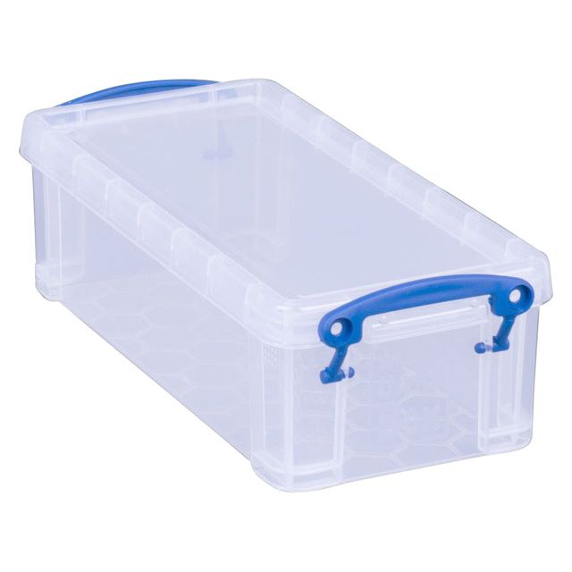 Really Useful Box - Box 0,9 liter, transparant