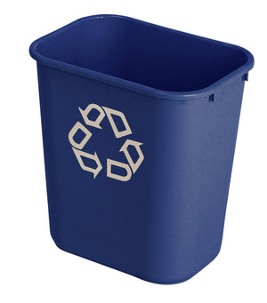 Rubbermaid -  Papierbak recycling medium 26l blauw