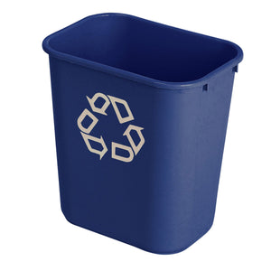 Rubbermaid -  Papierbak recycling medium 26l blauw
