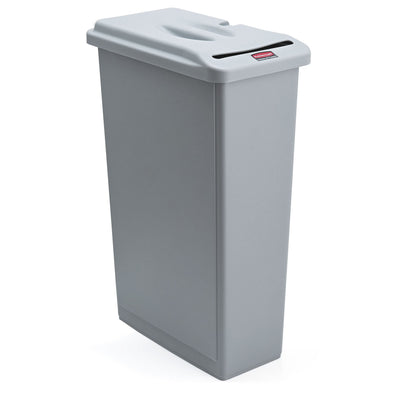 Rubbermaid - Poubelle slim jim confidentielle 87l grs