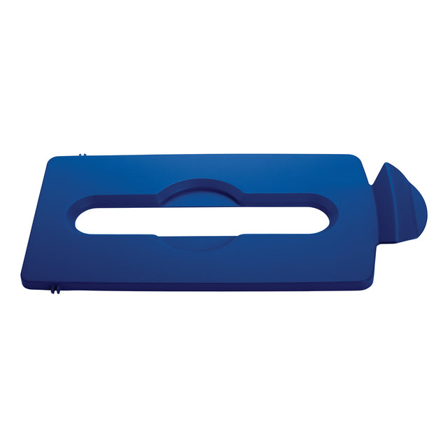 Rubbermaid - couvercle slim Jim RS Paper Blue | 1 pièce