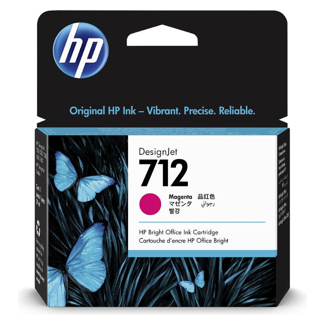 HP - Inktcartridge 712, 29 ml, OEM 3ED68A, magenta