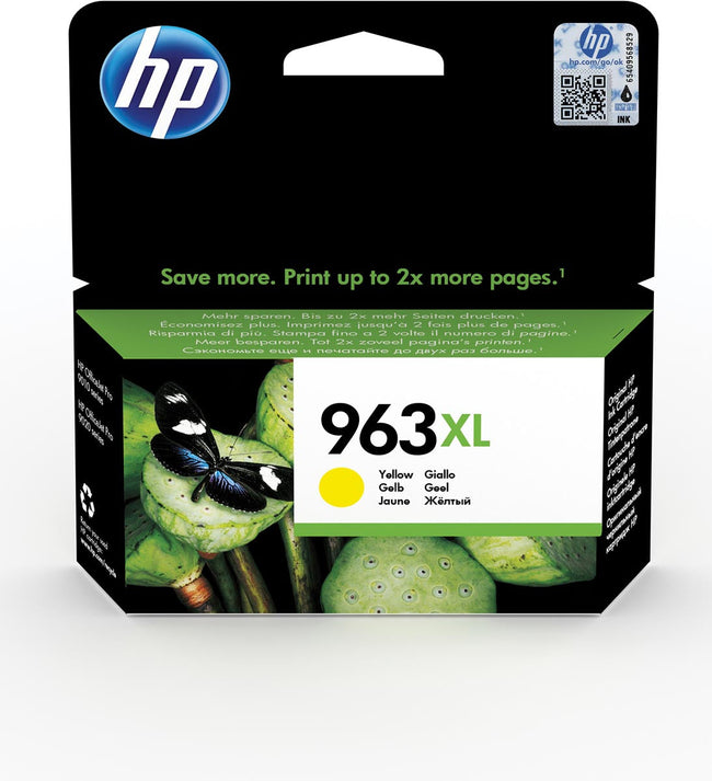 HP - Inkcartridge 963XL, 1.600 Seiten, OEM 3JA29AE, Geel