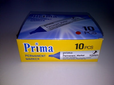 Klika - Marqueur rouge GRAND trait biseauté 5-10mm