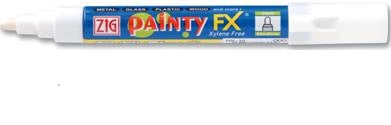 Klika - ZIG Painty FX PPF-30 white bullit 2mm