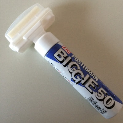 Klika - Posterman Biggie extra ancho 50 mm blanco