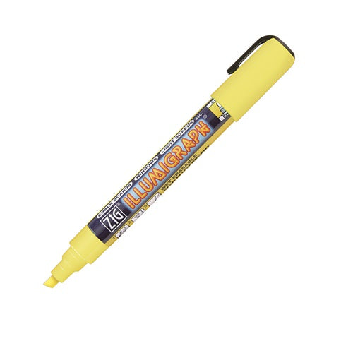Klika - ZIG Illumigraph PMA-510 chalk marker yellow 50 pieces