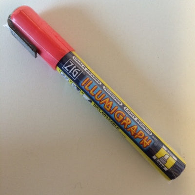 Klika -  ZIG Illumigraph PMA-510 krijtstift rood
