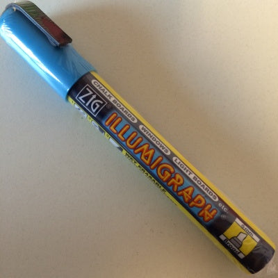 Klika -  ZIG Illumigraph PMA-510 krijtstift blauw