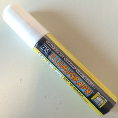 Klika - ZIG Illumigraph PMA-720 chalk marker white 30 pieces