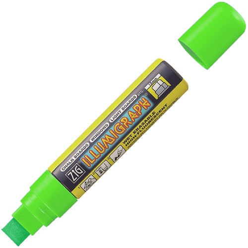 Klika - ZIG Illumigraph PMA-720 chalk marker green