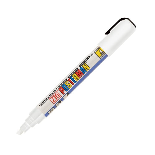 Klika -  Posterman PMA-50 stift smal 2-6 mm wit 50 stuks