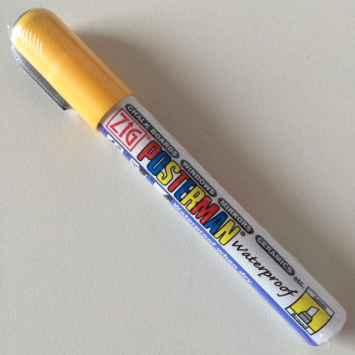 Klika - Posterman PMA-50 marker narrow 2-6 mm yellow