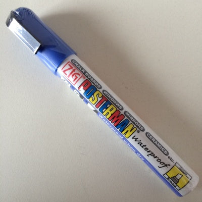 Klika -  Posterman PMA-50 stift smal 2-6 mm blauw