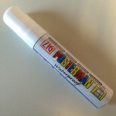 Klika – Posterman PMA-120 breit 7–15 mm weiß