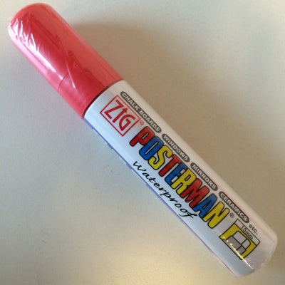 Klika - Posterman PMA-120 ancho 7-15mm rojo