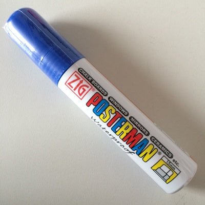 Klika - Posterman PMA-120 largo 7-15 mm blu