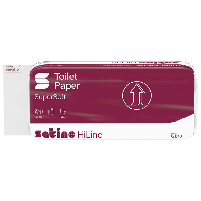Satino -  Toiletpapier  mt1 hiline 250 vel wit 071340