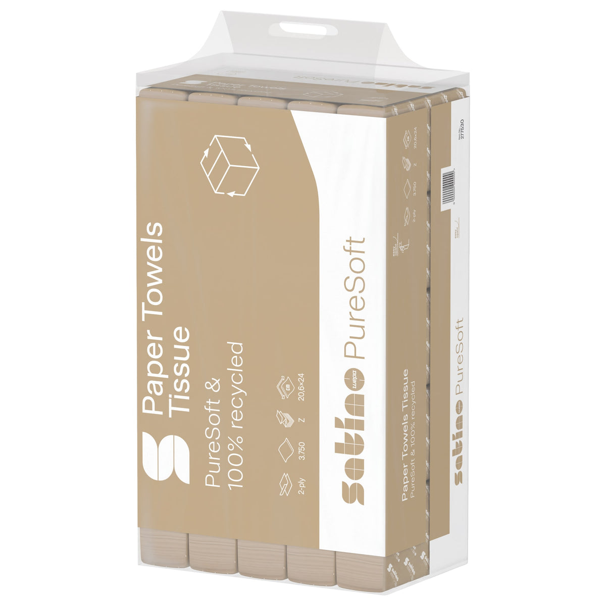 Satino -  Handdoek  pt2 puresoft 150 vel 277530