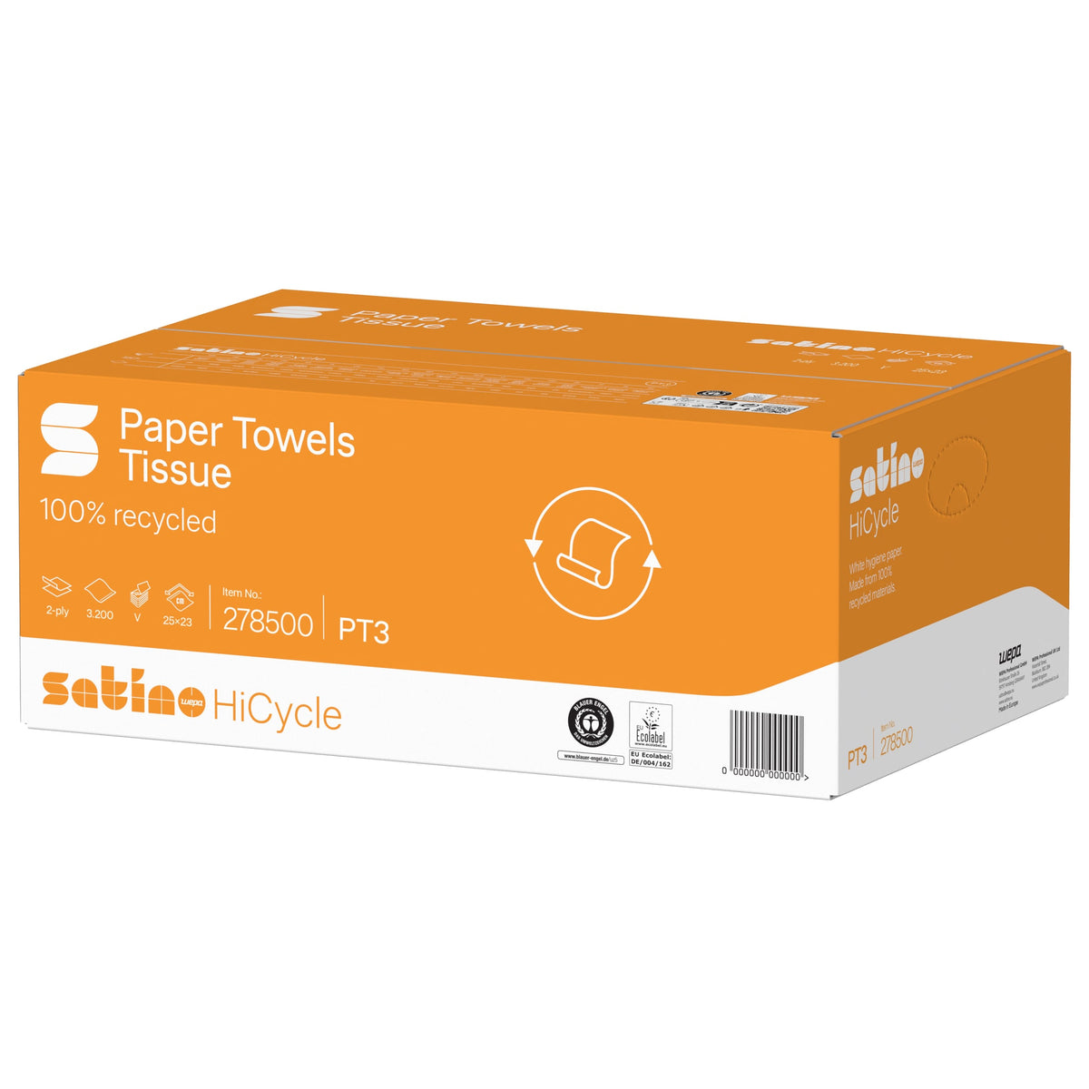 Satino -  Handdoek  pt3 hicycle 2laags 278500