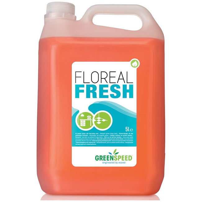 Greenspeed -Konzentrierte alle Purple Cleaner Floneal Fresh, Blumenparfüm, 5 -liter -Fläschchen